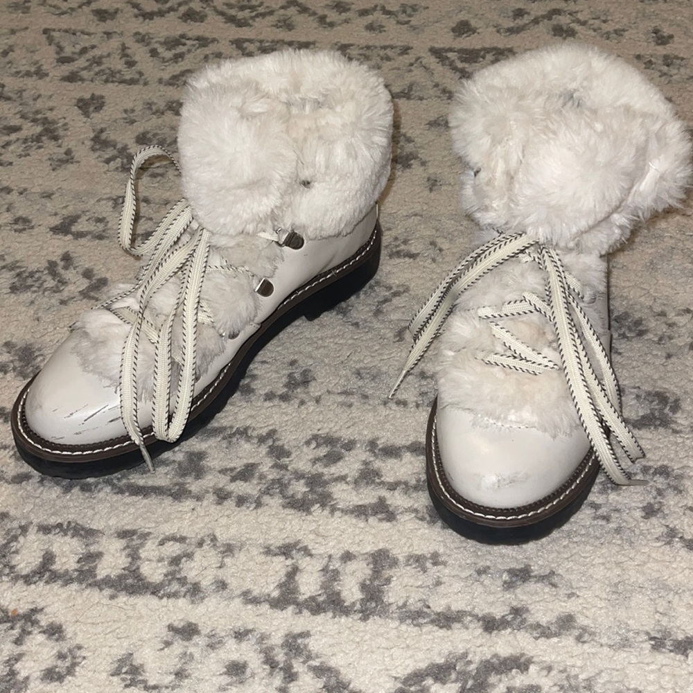 a new day faux fur boots